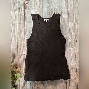 Agolde M Black Tank Top
